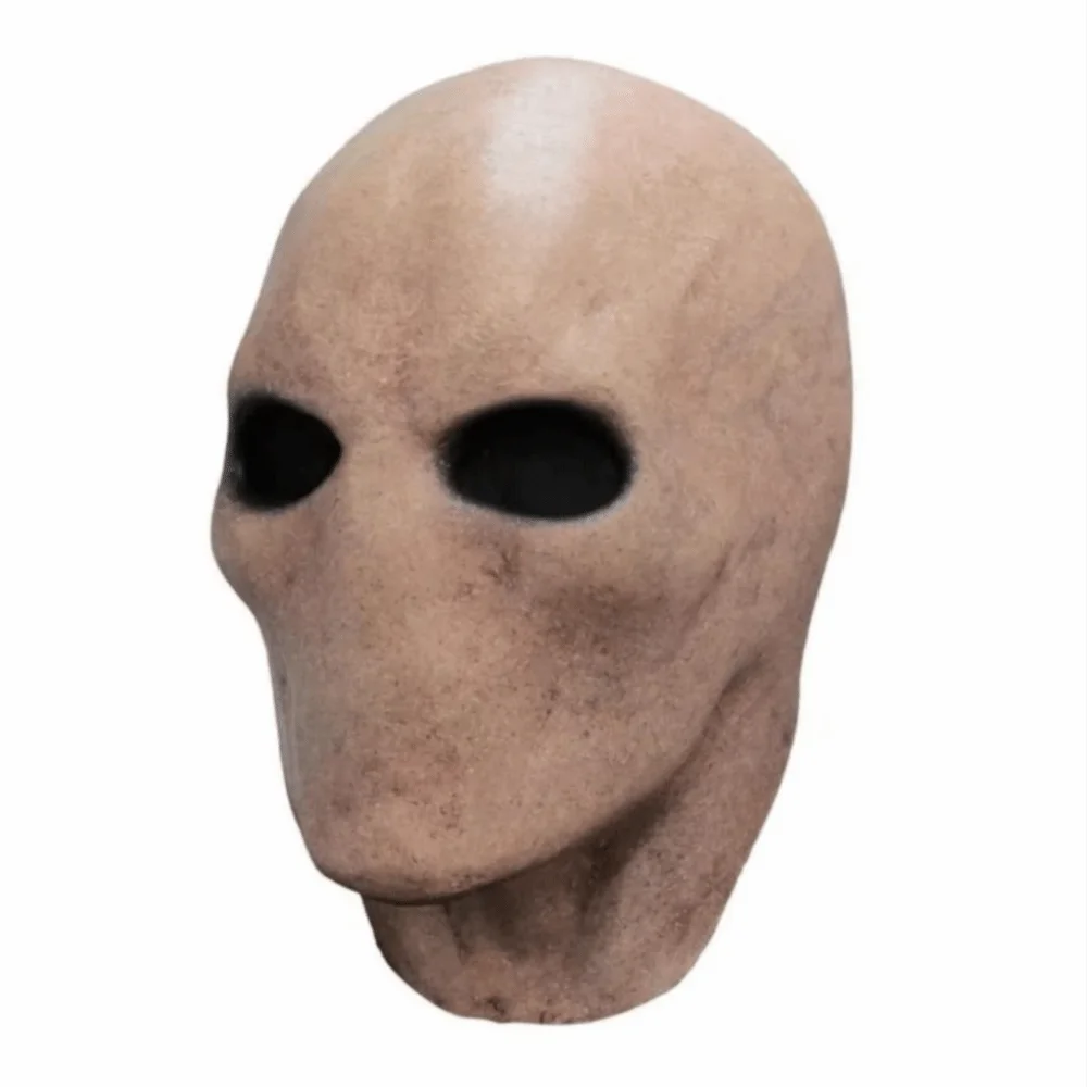 قناع رجل بلا وجه واقعي للهالوي - مراجعة Latex Alien Mask Realistic وسعره