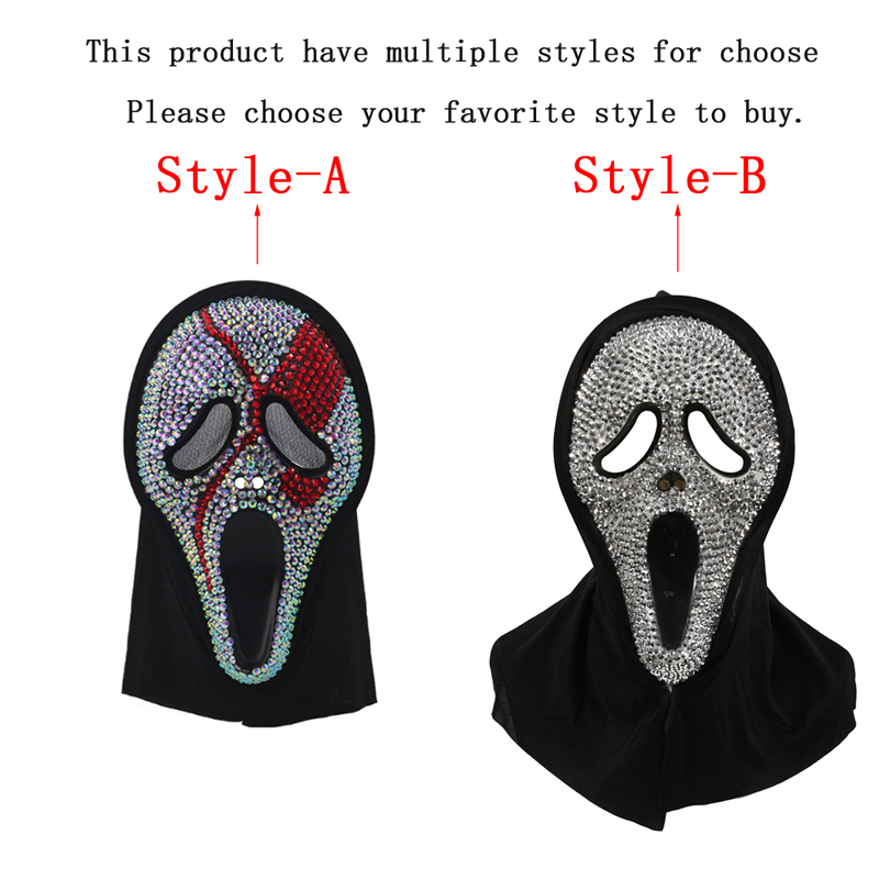 تأثيري فريد تنزف الدموي مع الم - مراجعة Led Purge Mask Halloween وسعره