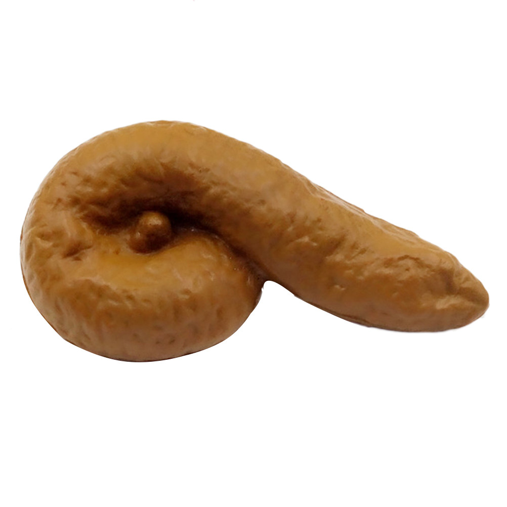 دعامة مزحة على شكل براز واقعي، - مراجعة Fake Poop Gag Gift وسعره
