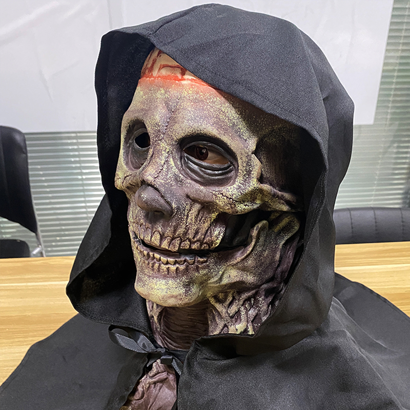 مخيف العقول الهيكل العظمي قناع - مراجعة Led Purge Mask Halloween وسعره